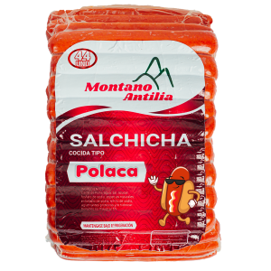 Salchicha Cocida Tipo Polaca