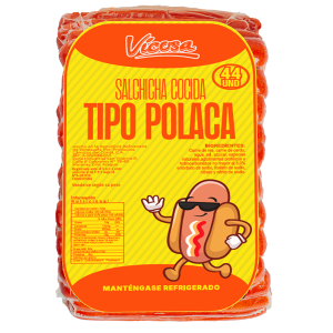 Salchicha Cocida Tipo Polaca