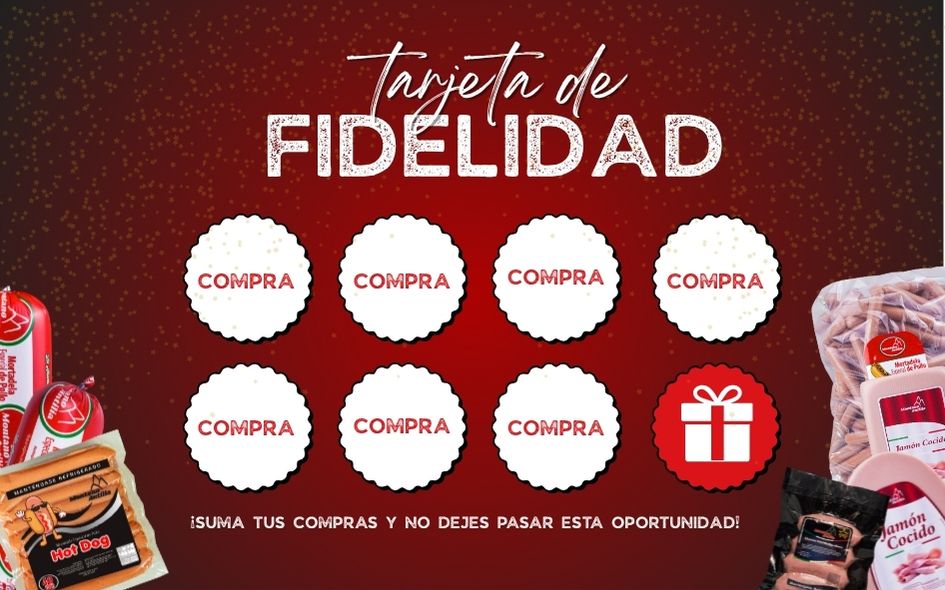 Tarjeta de Fidelización Montano Antilia
